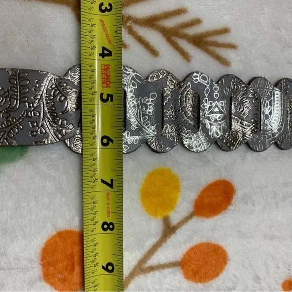 Women’s Chico’s Gray and Silver Belt - Picture 8 of 10